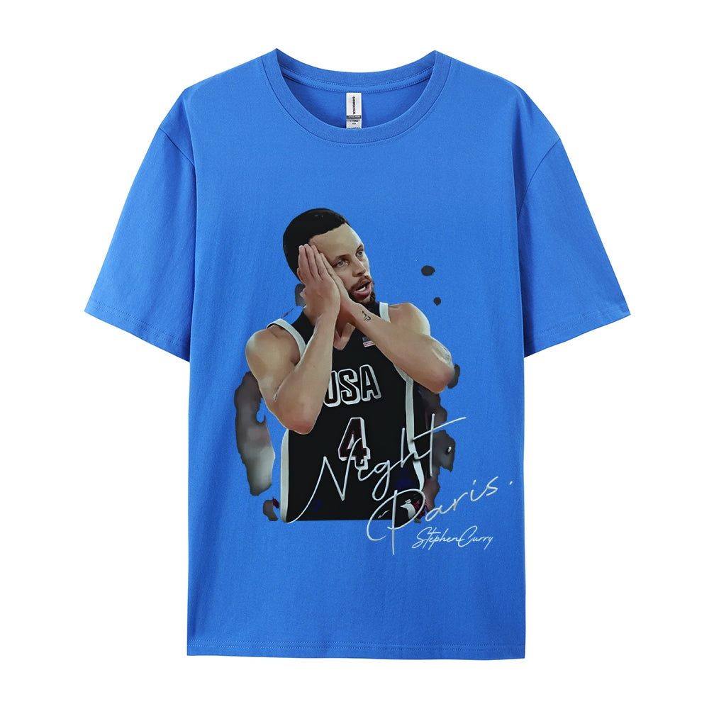 Unisex-Adult Ultra Cotton Washed T-Shirt Graphic STEPHEN CURRY II TEE