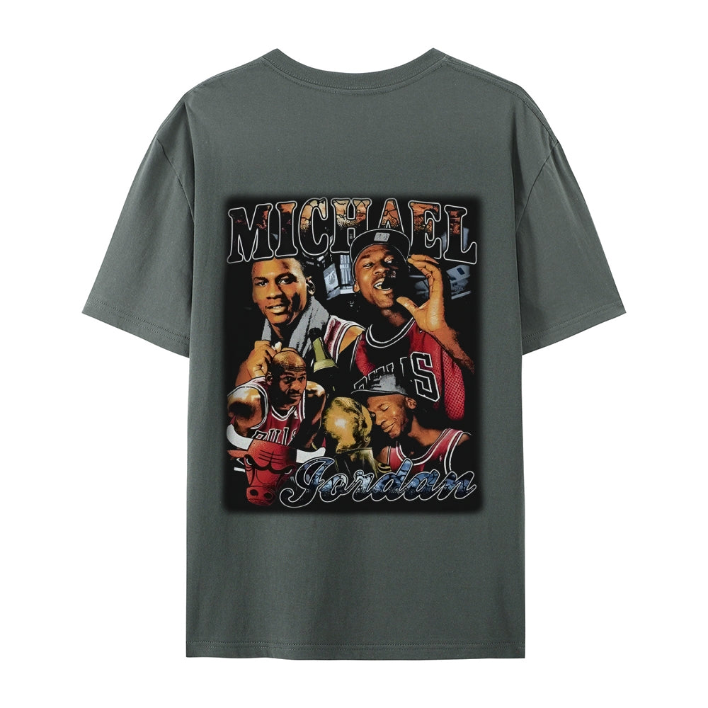 Unisex-Adult Ultra Cotton Washed T-Shirt Graphic MICHAEL JORDAN 3 TEE