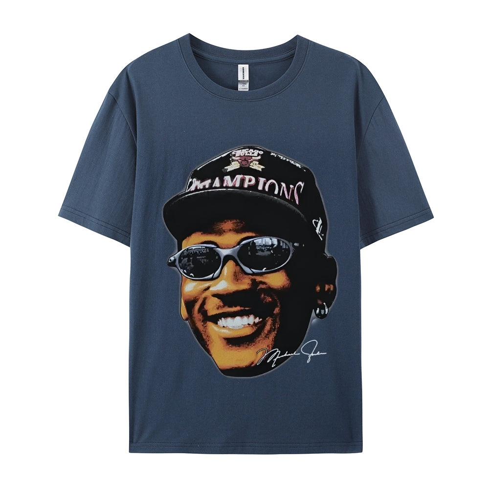 Unisex-Adult Ultra Cotton Washed T-Shirt Graphic MICHAEL JORDAN 3 TEE