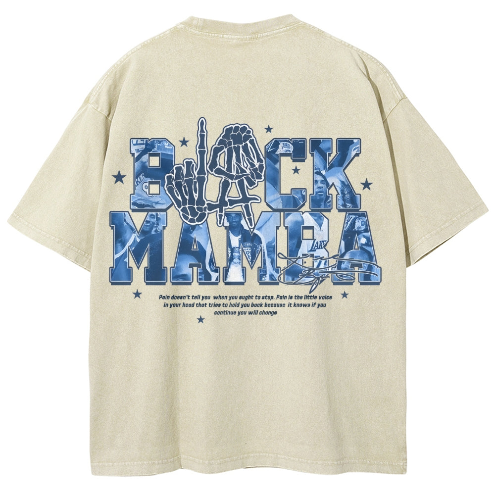 Unisex-Adult Ultra Cotton Washed T-Shirt Graphic Kobe V0040