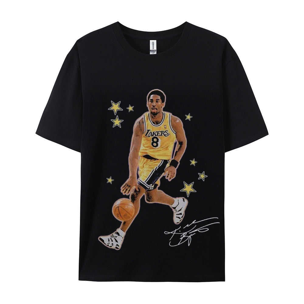 Unisex-Adult Ultra Cotton Washed T-Shirt Graphic KOBE TEE