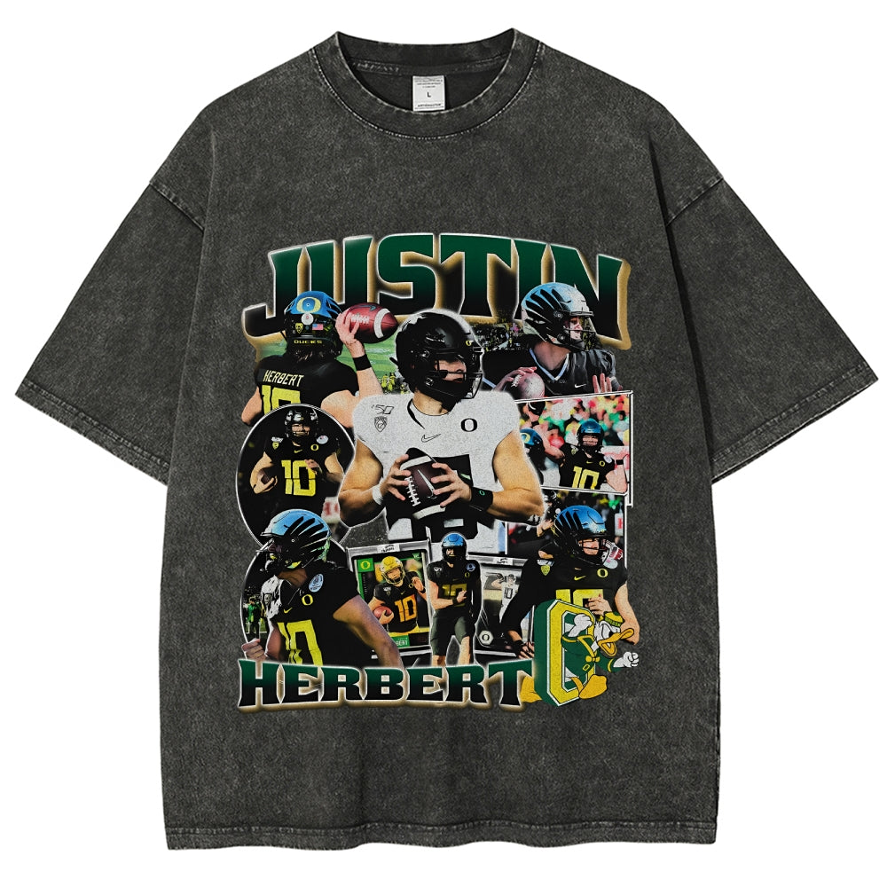 JUSTIN HERBERT - OREGON TEE