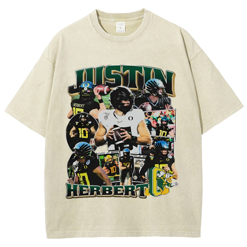 JUSTIN HERBERT - OREGON TEE