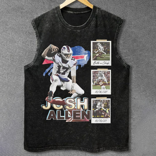 JOSH ALLEN UNISEX VINTAGE WASHED TANK