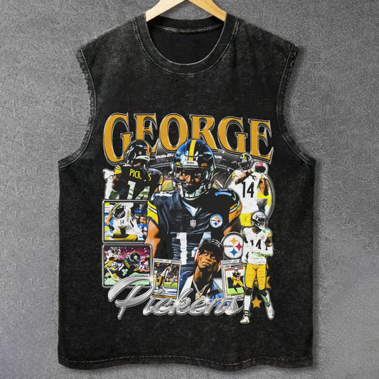 GEORGE PICKENS V2 UNISEX VINTAGE WASHED TANK