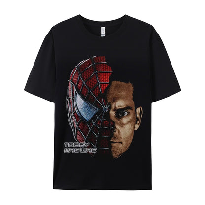 Unisex-Adult Ultra Cotton Washed T-Shirt Graphic BIG FACE TOBEY TEE