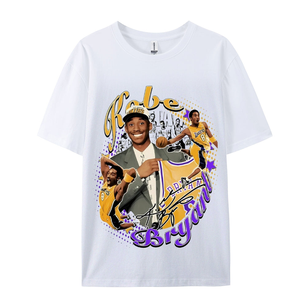 Unisex-Adult Ultra Cotton Washed T-Shirt Graphic KOBE BRYANT V3 TEE