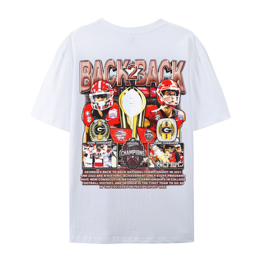 2021 2022 NATIONAL CHAMPS - GEORGIA TEE - [DS]