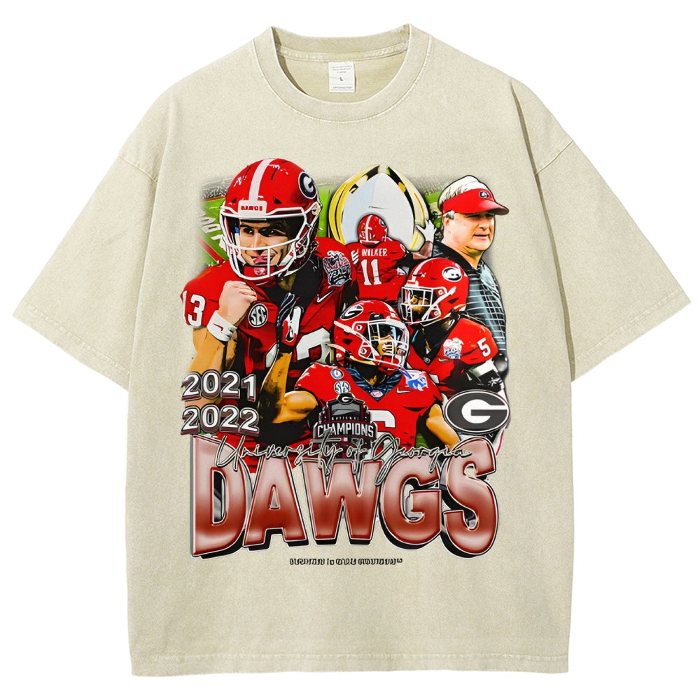 2021 2022 NATIONAL CHAMPS - GEORGIA TEE - [DS]