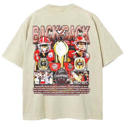 2021 2022 NATIONAL CHAMPS - GEORGIA TEE - [DS]