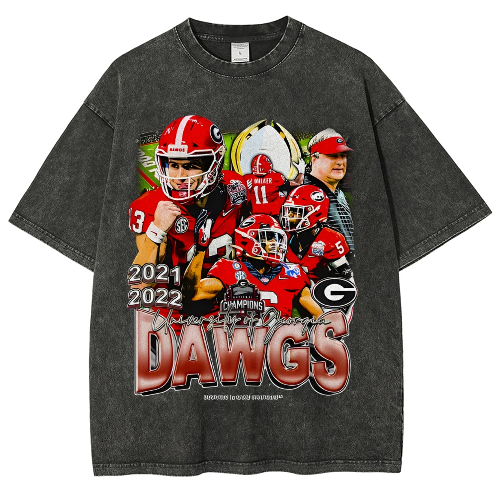 2021 2022 NATIONAL CHAMPS - GEORGIA TEE - [DS]