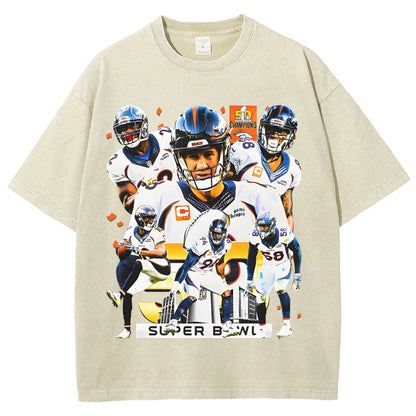 SUPER BOWL 50 CHAMPS - BRONCOS TEE - [DS]