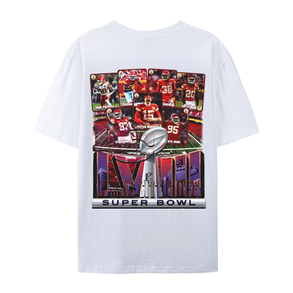 KC CHIEFS - SB LVIII TEE - [DS]