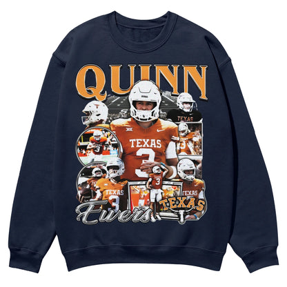 QUINN Casual Crewneck Sweatshirt