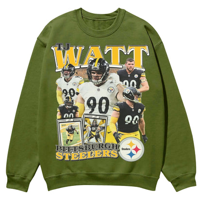 WATT Casual Crewneck Sweatshirt