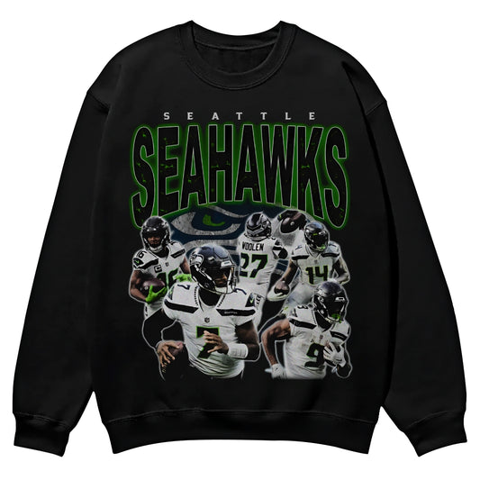 SEAHAWKS Casual Crewneck Sweatshirt