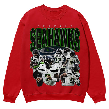 SEAHAWKS Casual Crewneck Sweatshirt