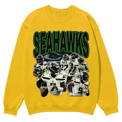 SEAHAWKS Casual Crewneck Sweatshirt