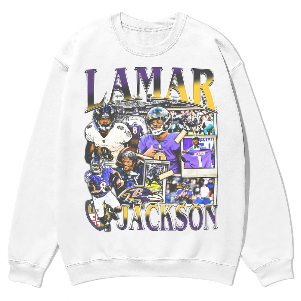 LAMAR Casual Crewneck Sweatshirt