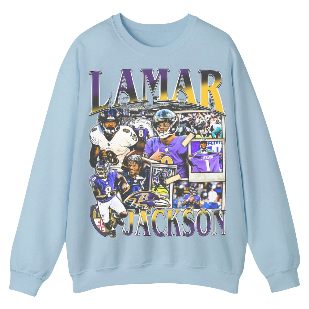 LAMAR Casual Crewneck Sweatshirt