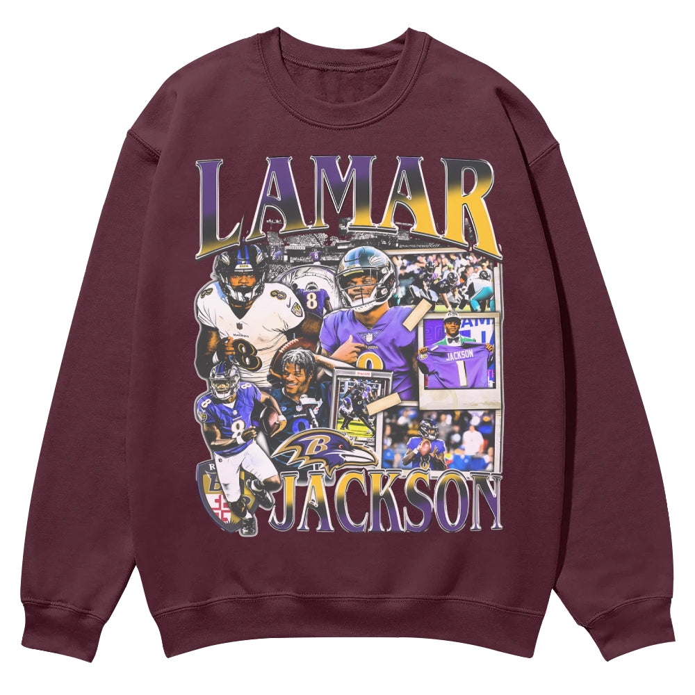 LAMAR Casual Crewneck Sweatshirt