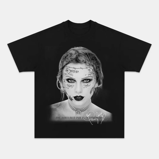 Unisex-Adult Ultra Cotton Washed T-Shirt Graphic  TAYLOR SWIFT V3 TEE