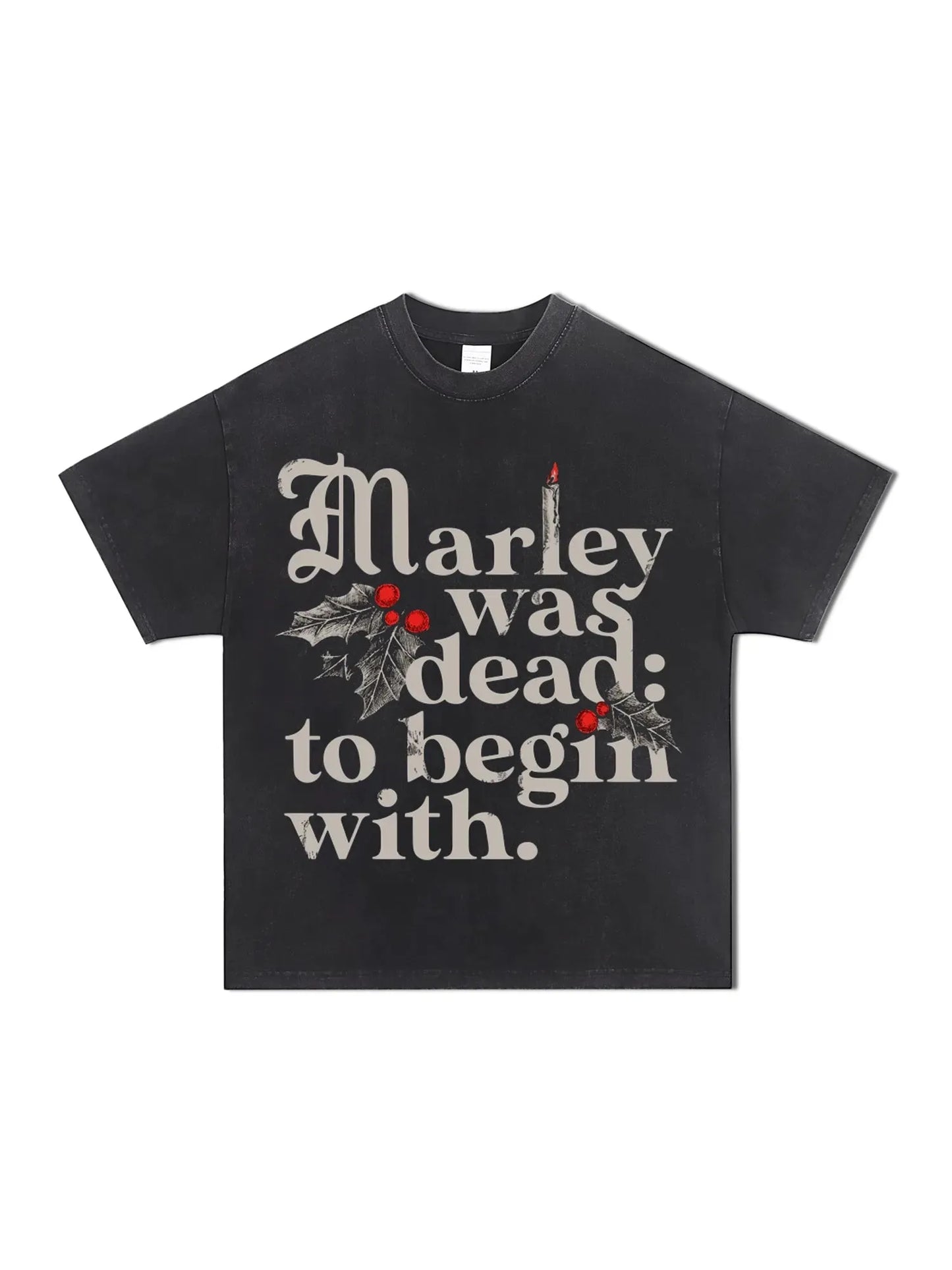 Marley was dead to begin with Tee - GraphThread