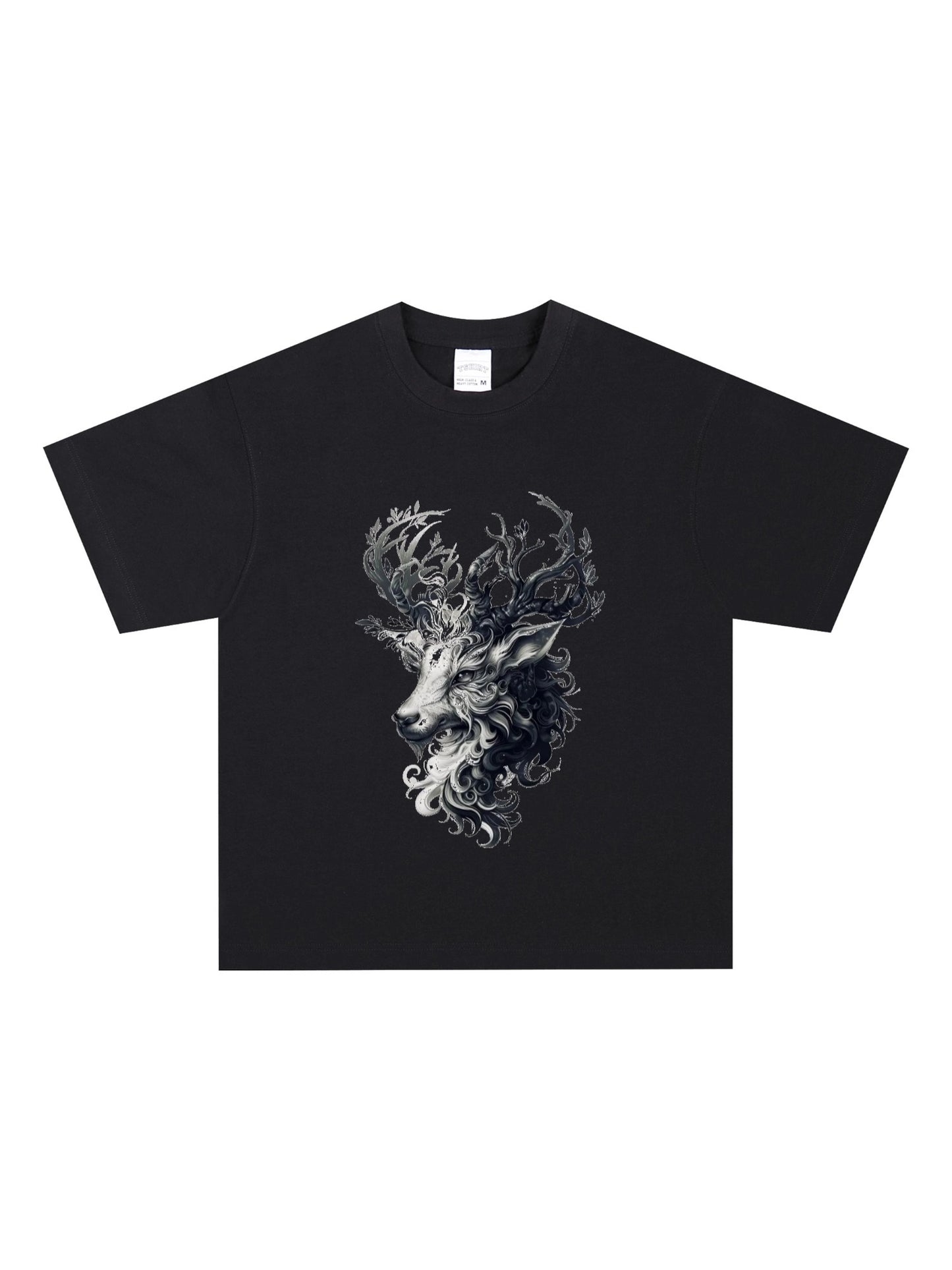 Deer With Horn Graphics Shirt