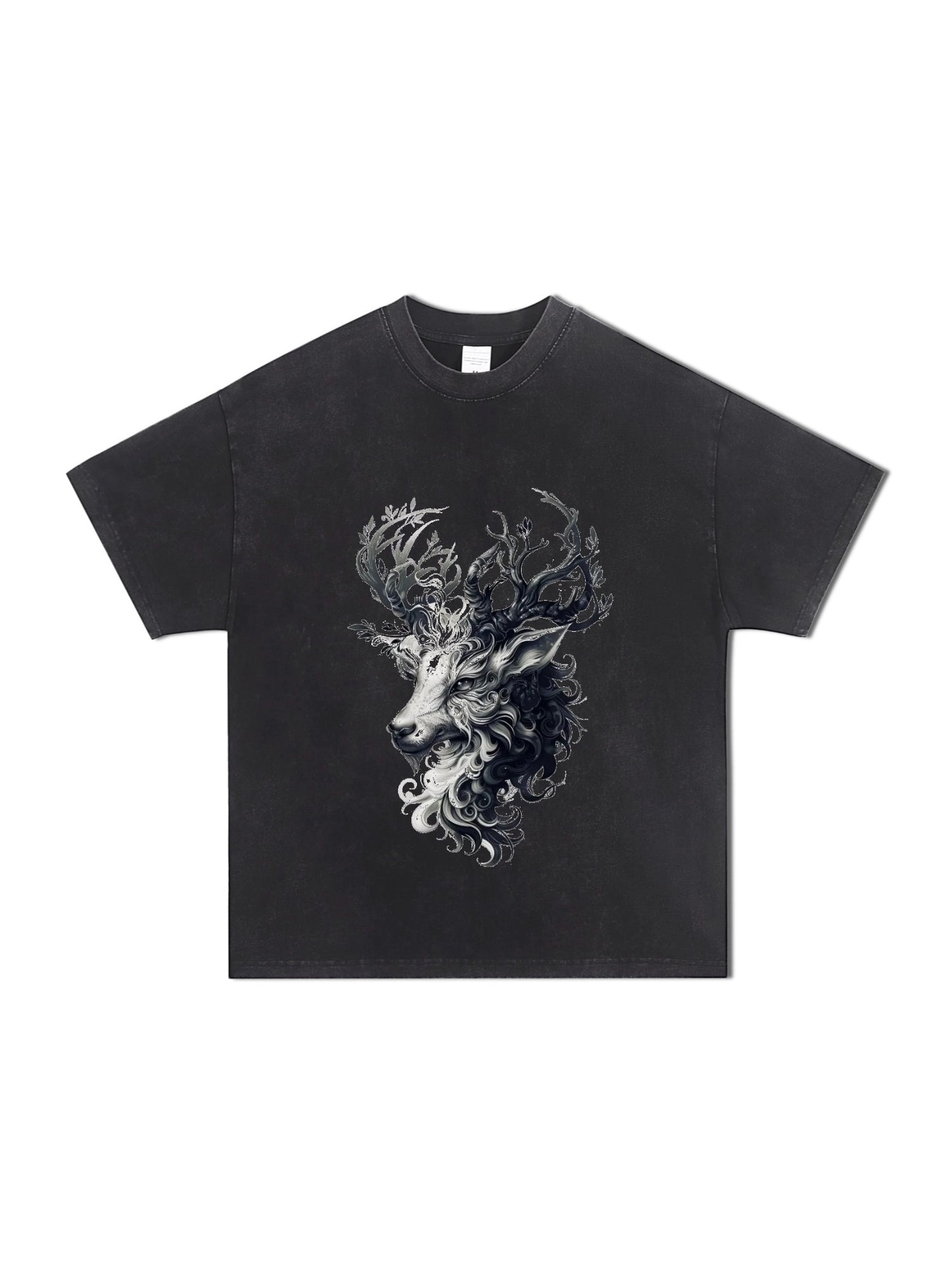 Deer With Horn Graphics Shirt