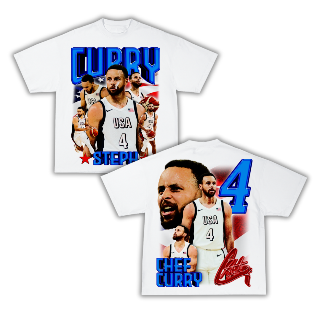 Chef Curry Team USA T-Shirt