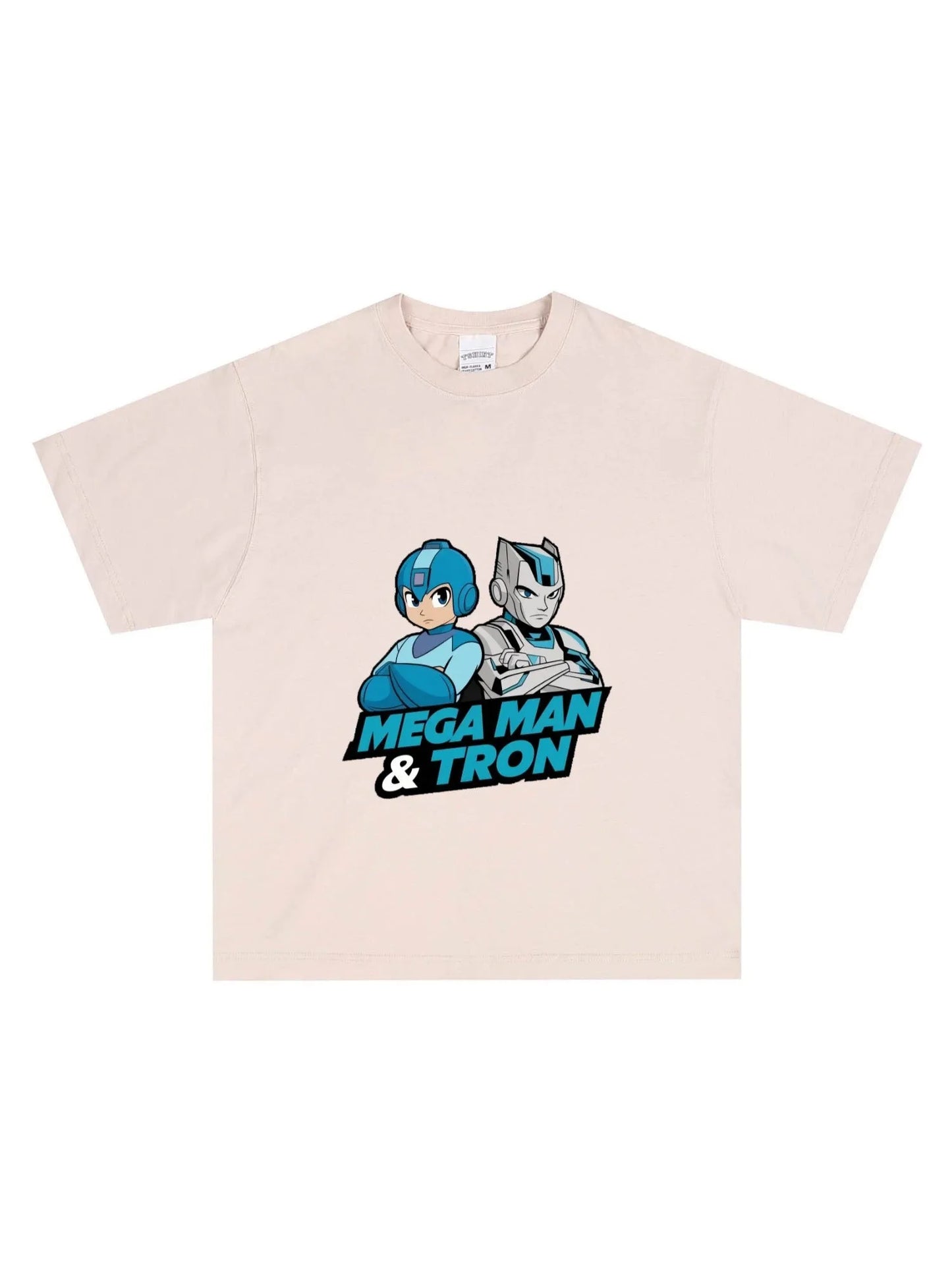 Mega Man & Tron Graphic T Shirt - GraphThread