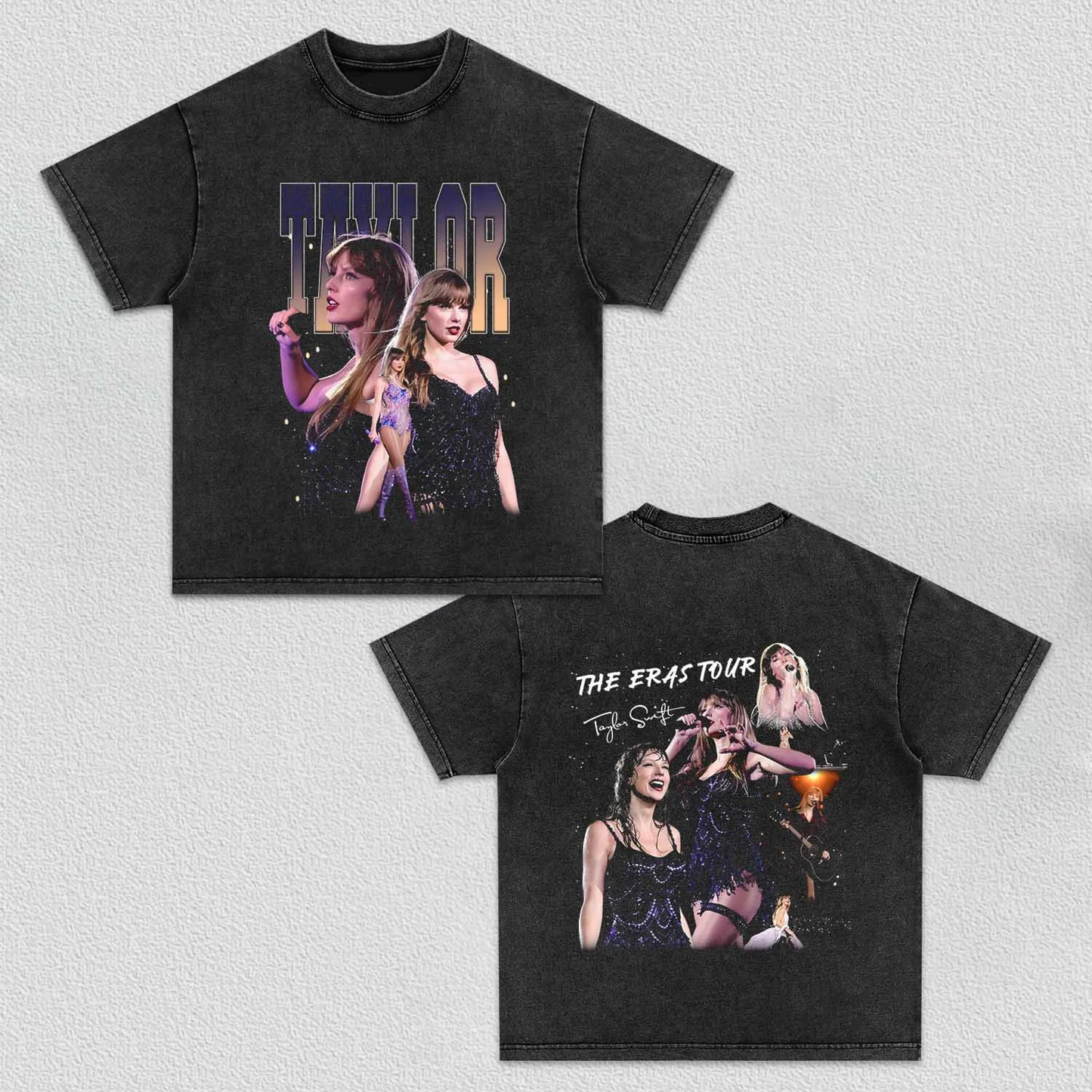 Unisex-Adult Ultra Cotton Washed T-Shirt Graphic  TAYLOR SWIFT V2 TEE