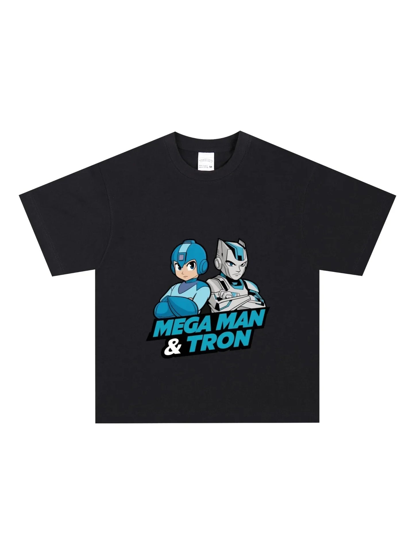 Mega Man & Tron Graphic T Shirt - GraphThread