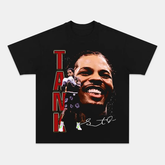 Unisex-Adult Ultra Cotton Washed T-Shirt Graphic  Tank Gervonta Davis Big Face TEE