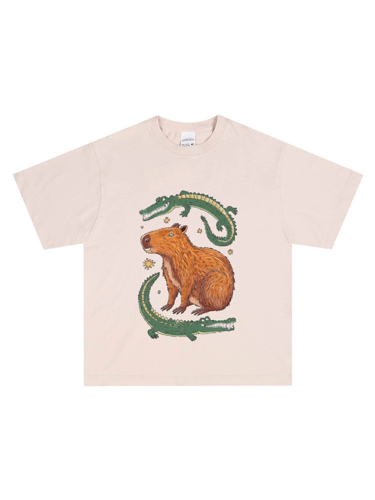 Capybara Cartoon T-shirt