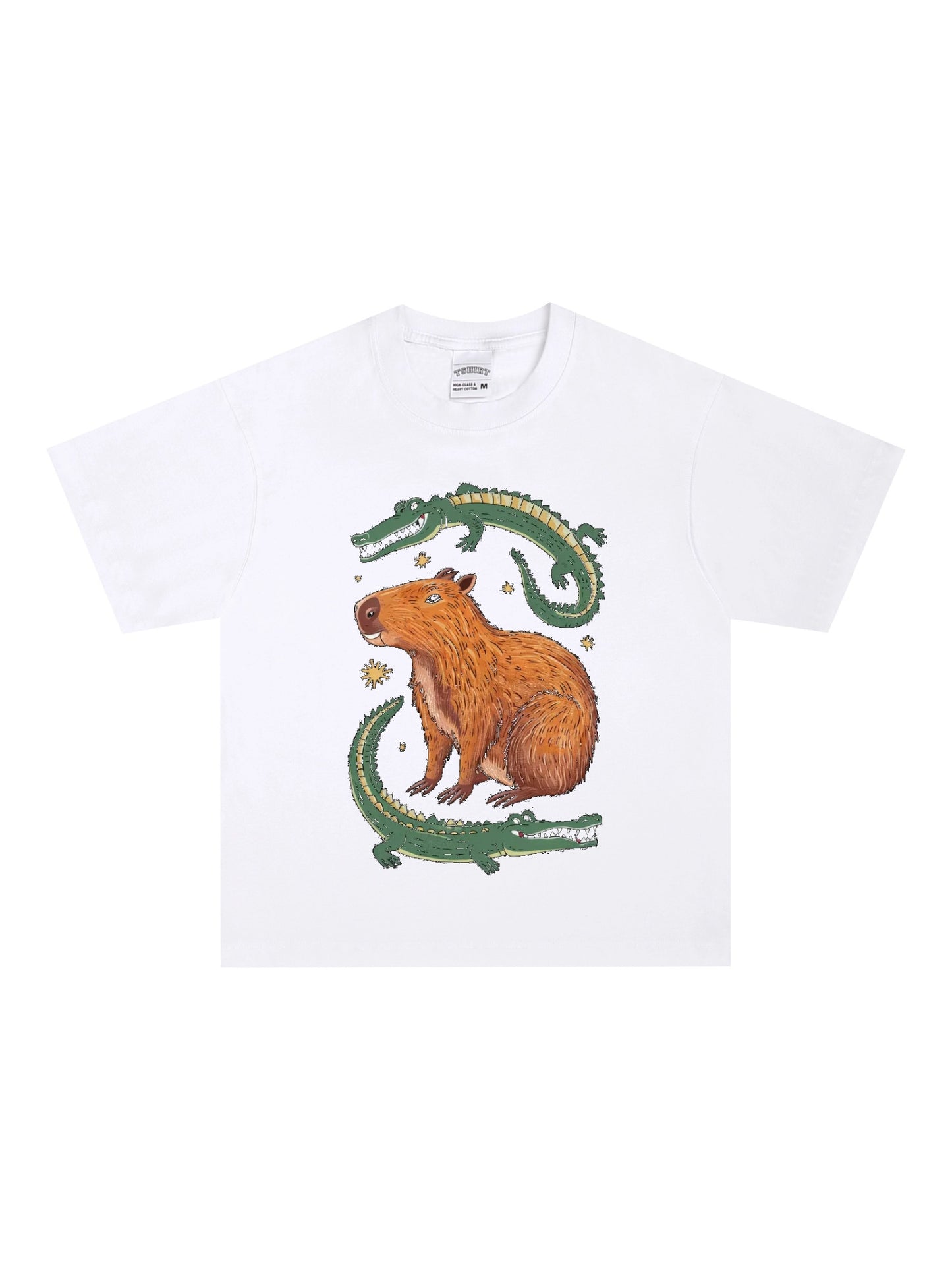 Capybara Cartoon T-shirt