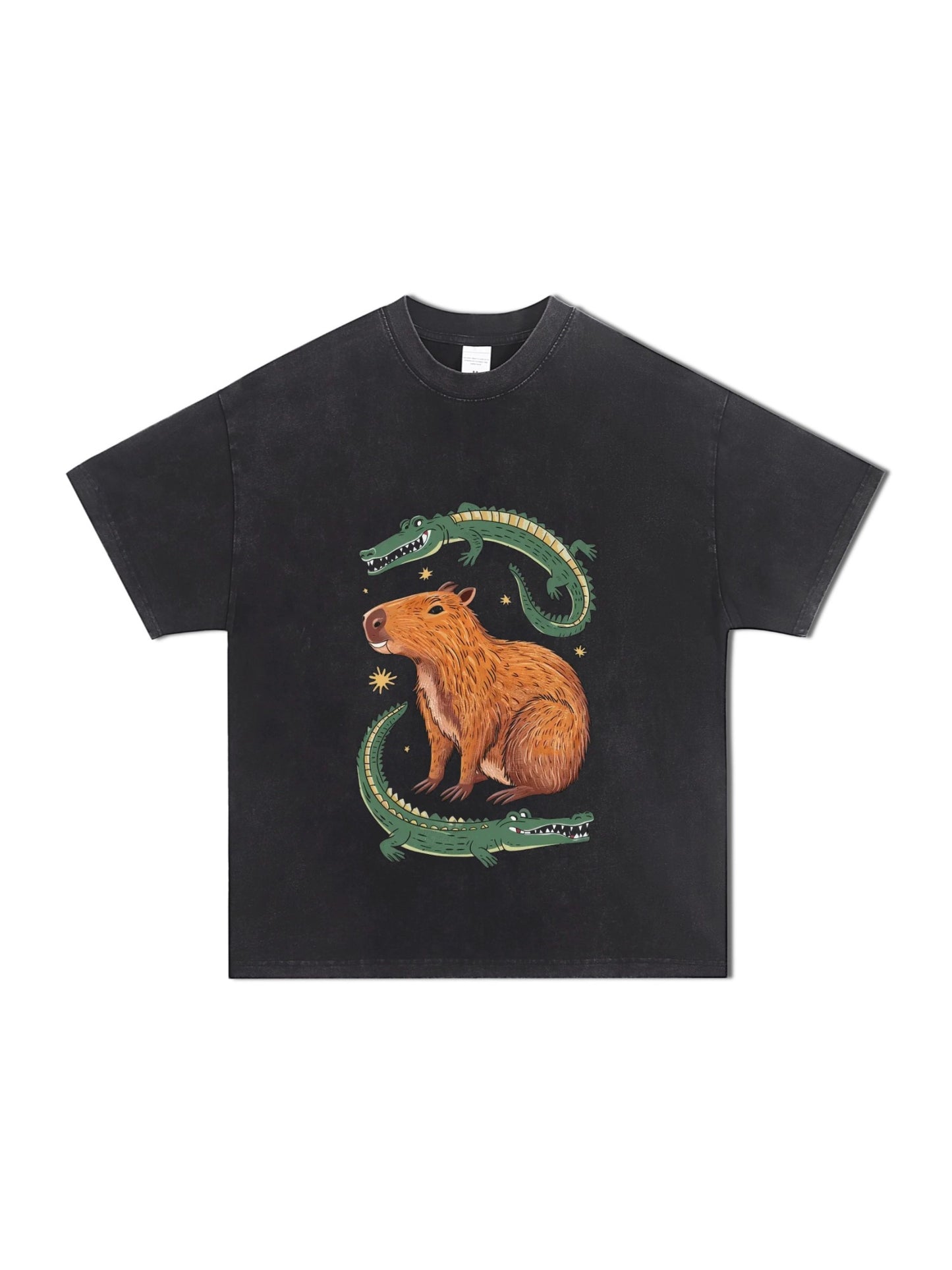 Capybara Cartoon T-shirt