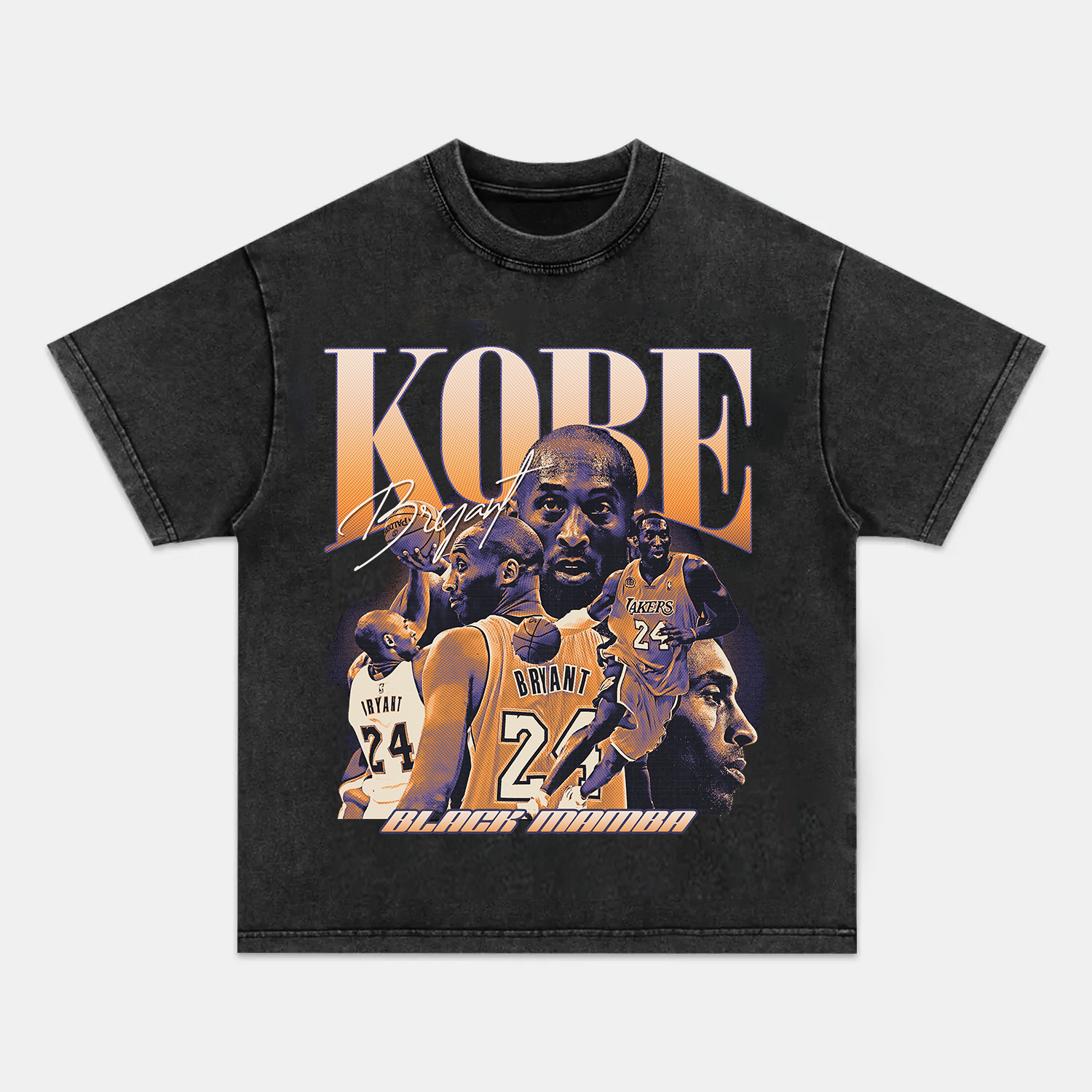 Kobe Bryant Unisex Fit Washed T-Shirt