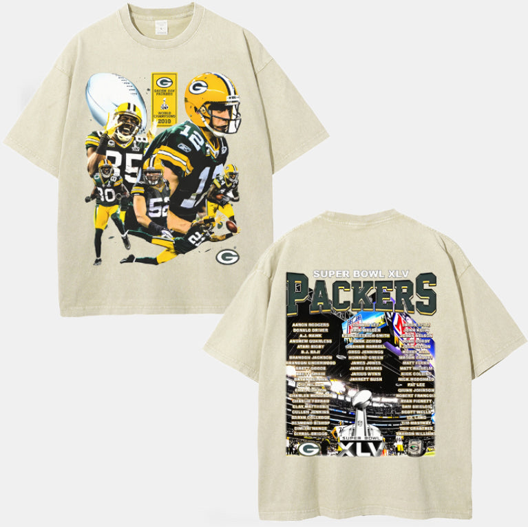 SUPER BOWL XLV CHAMPS - PACKERS TEE - [DS]