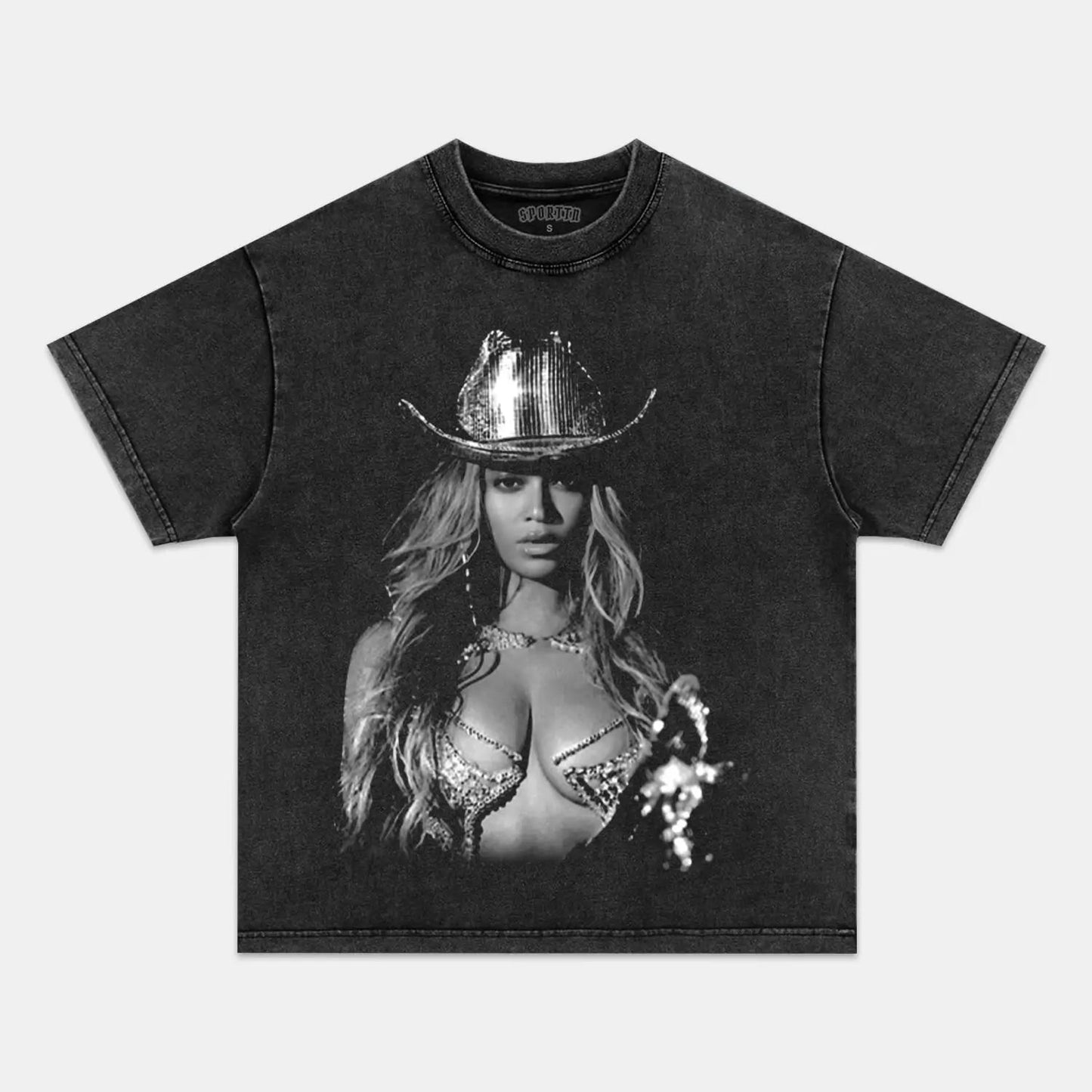 Unisex-Adult Ultra Cotton Washed T-Shirt Graphic  BEYONCE TEE