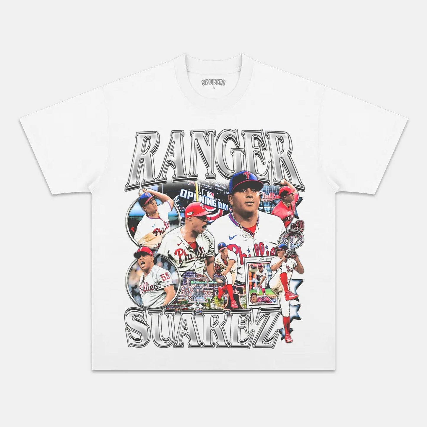 Unisex-Adult Ultra Cotton Washed T-Shirt Graphic  RANGER SUAREZ TEE