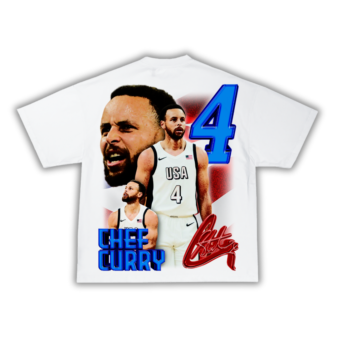 Chef Curry Team USA T-Shirt