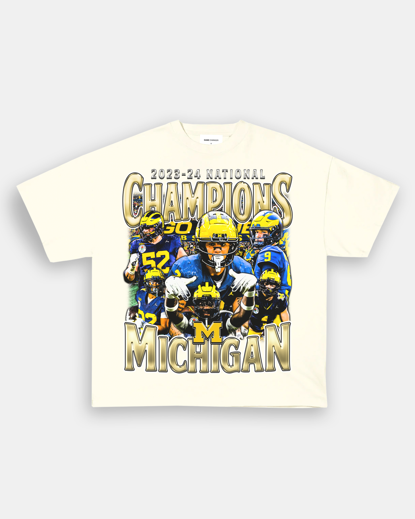 2023-24 NATIONAL CHAMPS - MICHIGAN V2 TEE