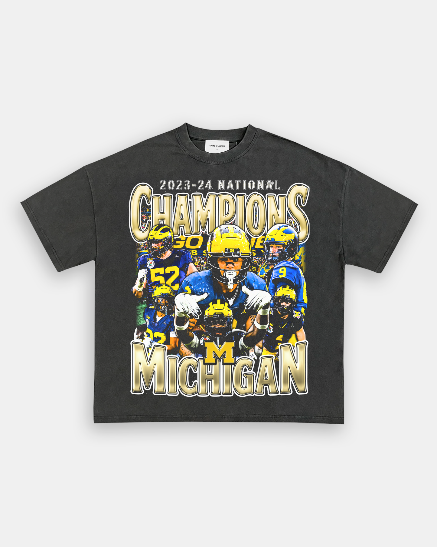 2023-24 NATIONAL CHAMPS - MICHIGAN V2 TEE