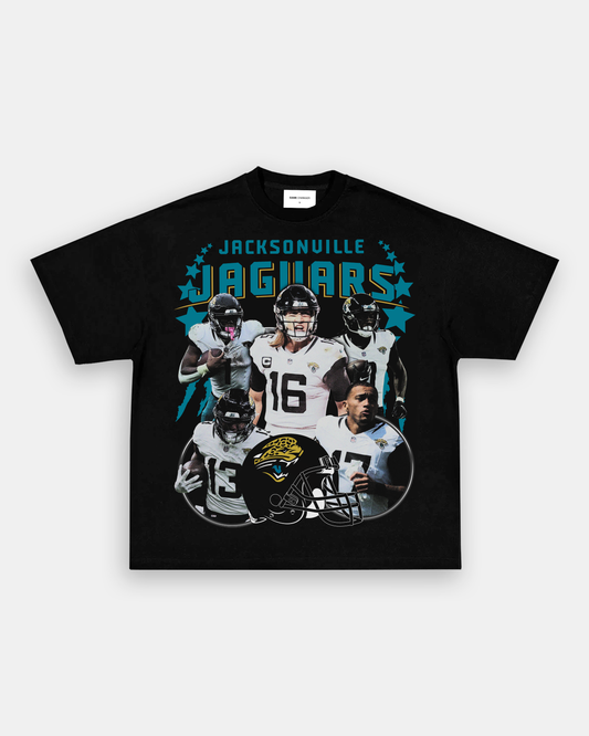 Unisex-Adult Ultra Cotton Washed T-Shirt Graphic 2023 JAGUARS TEE