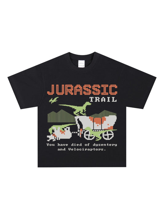 Oregon Jurassic Trail V-Neck T-Shirt