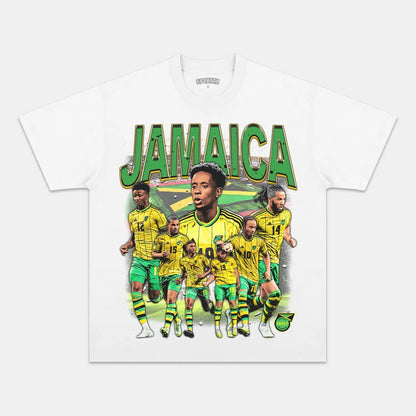 Unisex-Adult Ultra Cotton Washed T-Shirt Graphic 2024 JAMAICA TEE