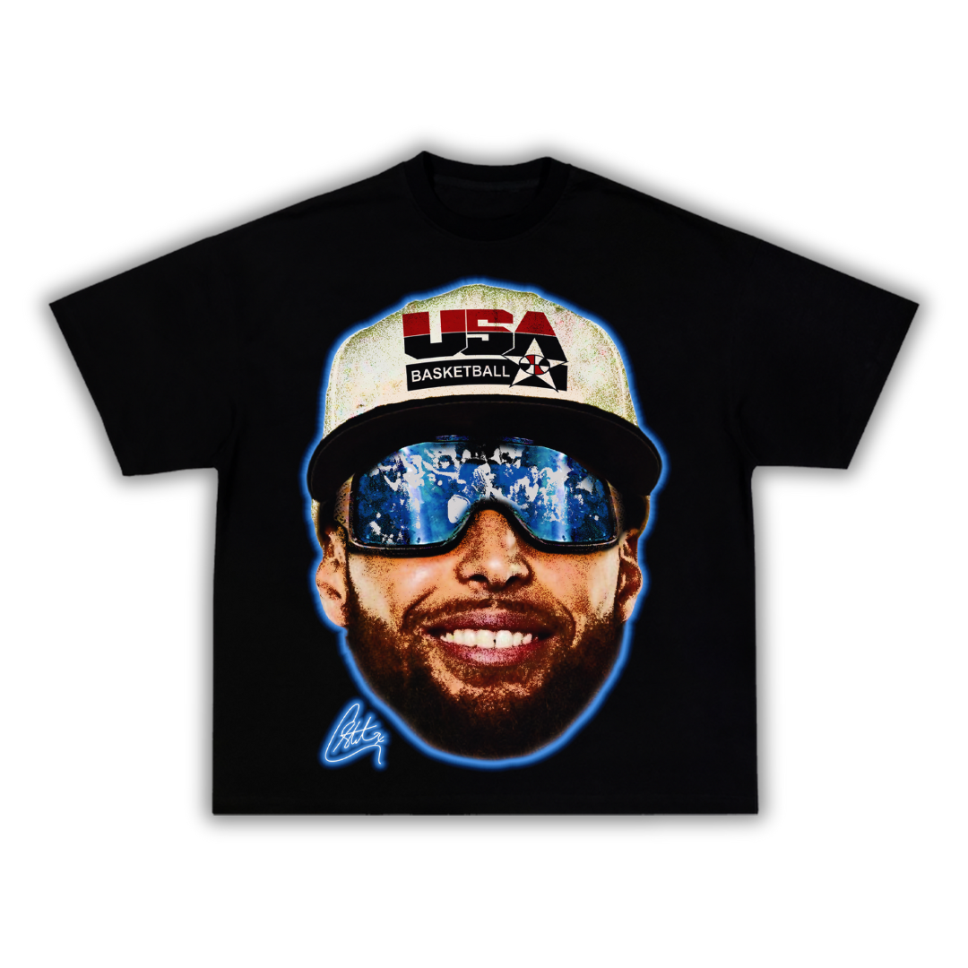 "Chef Curry" Team USA Big Face T-Shirt (DS)