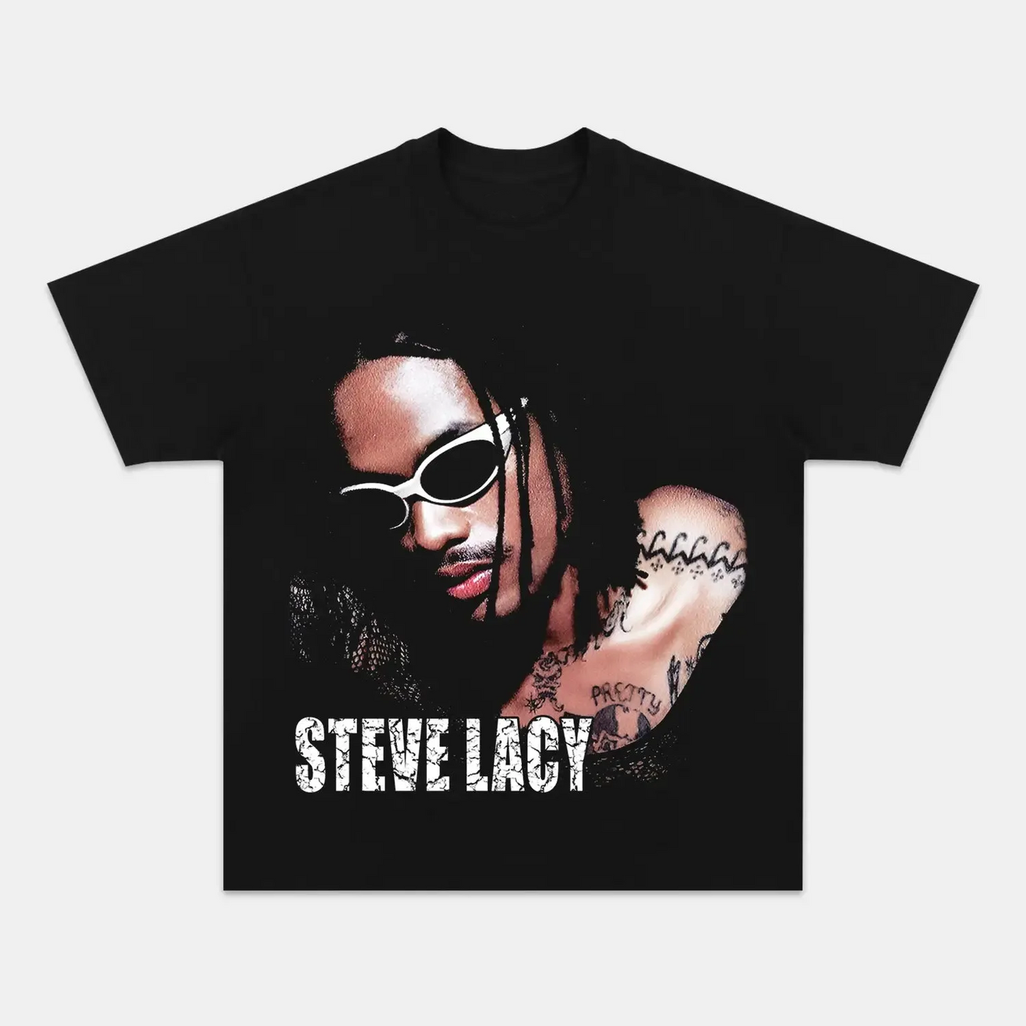 Unisex-Adult Ultra Cotton Washed T-Shirt Graphic  STEVE LACY TEE