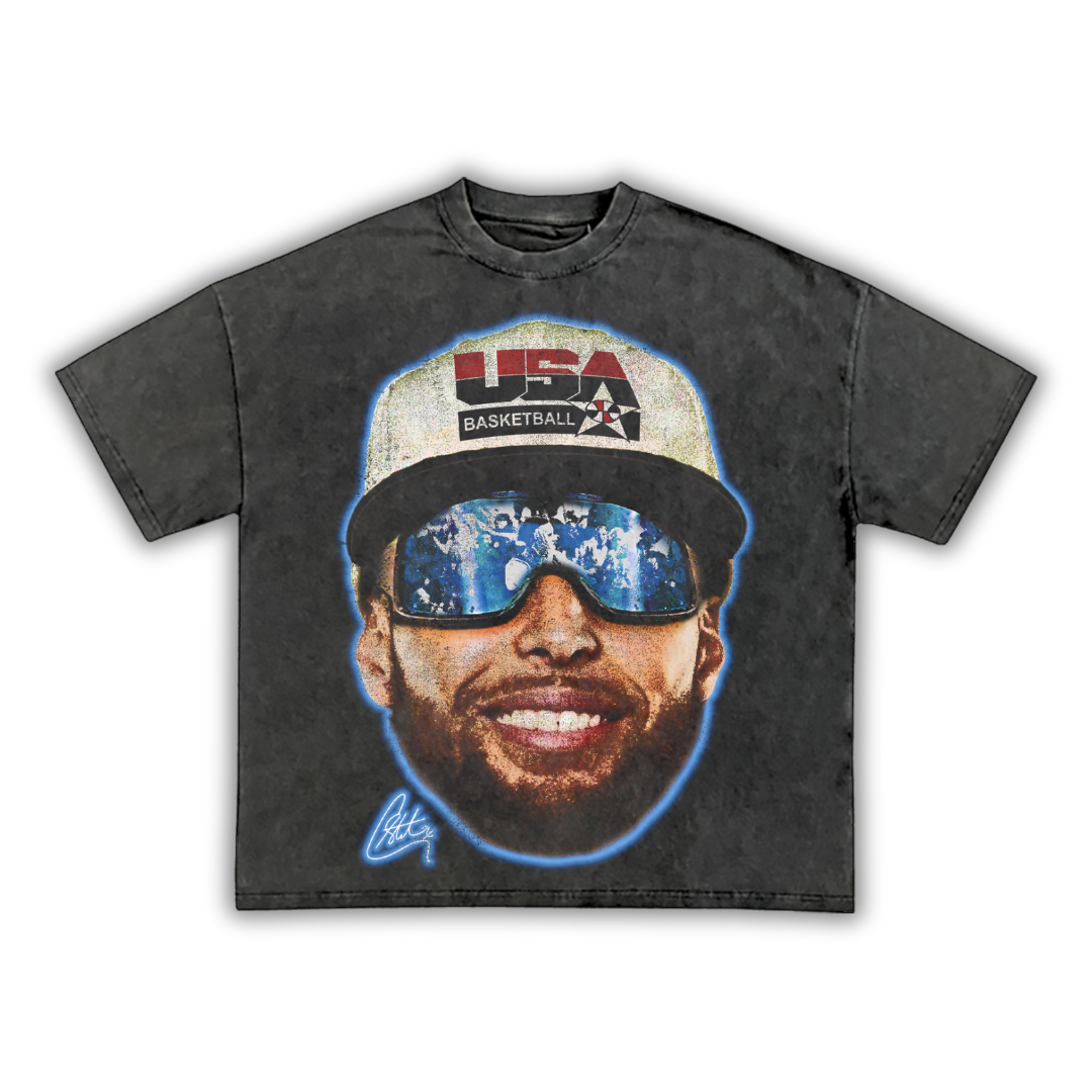 "Chef Curry" Team USA Big Face T-Shirt (DS)